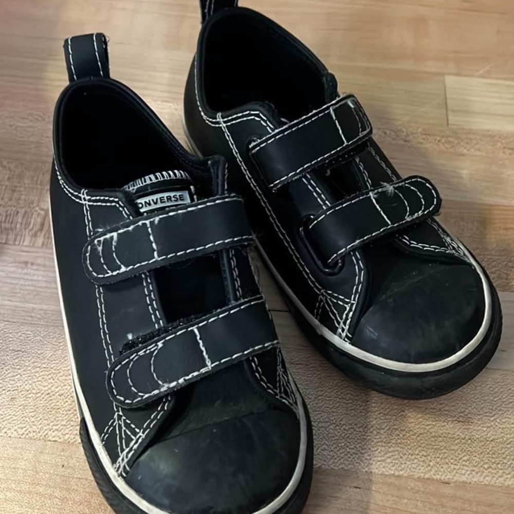 Converse Kids Black Shoes